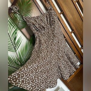 Adorable Brown Romper